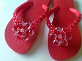 chinelos bordados